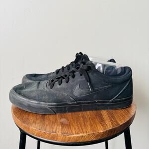 Nike SB Charge Black Canvas Sneakers Men’s Size 11